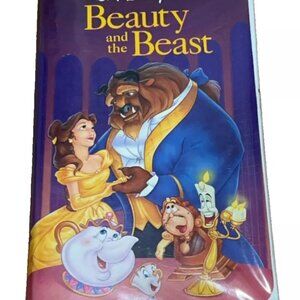 RARE Walt Disney Classic Beauty And The Beast Black Diamond Edition NO FLAWS